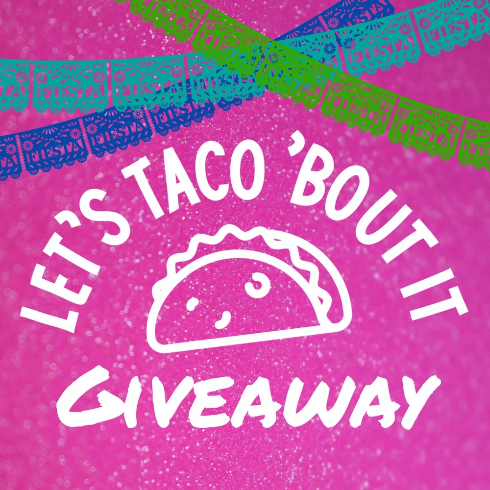 🌮 GIVEAWAY + FREE SHIPPING! FOLLOW me @rachelklincoln here & IG